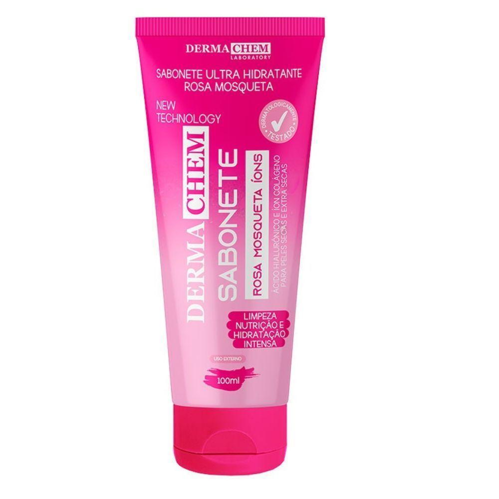 Miniatura Dermachem Sabonete Hidratante Rosa Mosqueta 100ml 6183