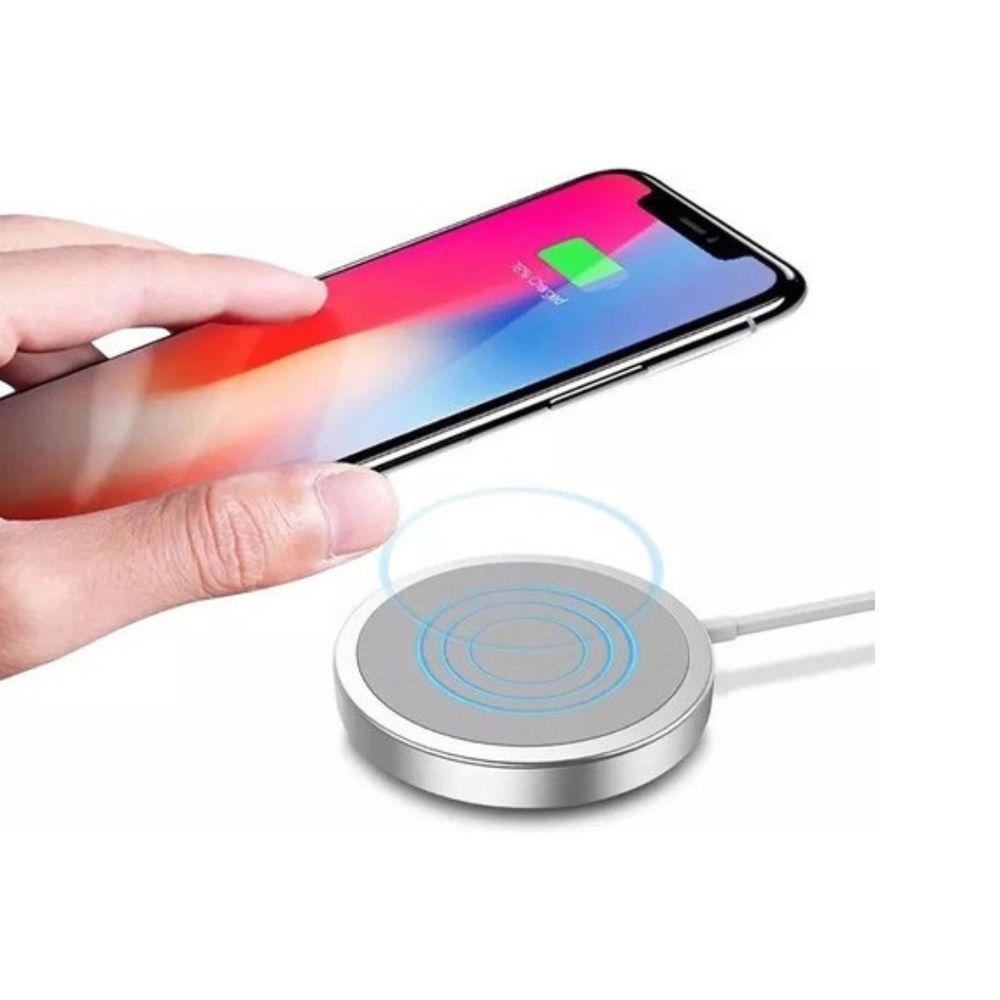 Miniatura Carregador Wireless Sem Fio Indução Para Iphone 8