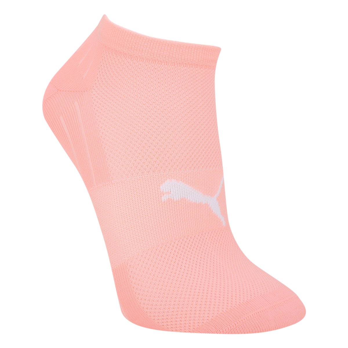 Miniatura Meia Soquete Puma Dry Feminina Rosa Claro - 34/39