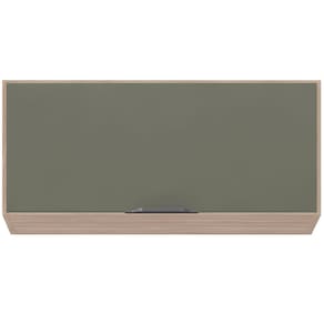 Miniatura Armário de Geladeira Demóbile Firenze com 1 Porta Basculante - Avena/Menta