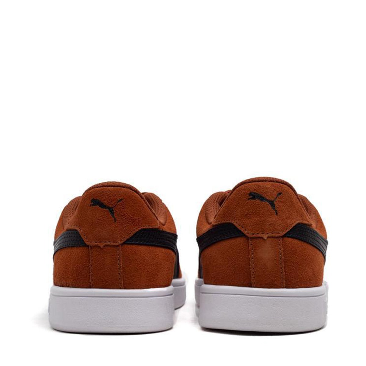 Miniatura Tênis Puma Smash V2 Masculino Marrom+Preto - 35