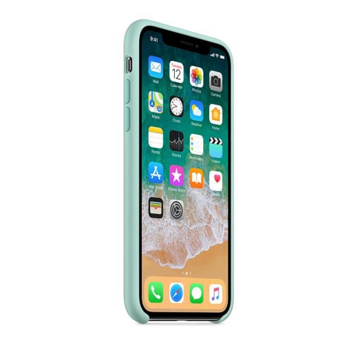 Miniatura Capinha Case Iphone X - Verde Água