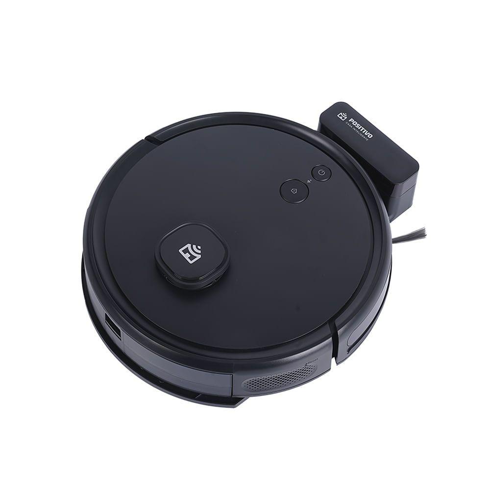 Miniatura Smart Robô Aspirador Wi-fi Laser PRA800 Positivo Casa Inteligente