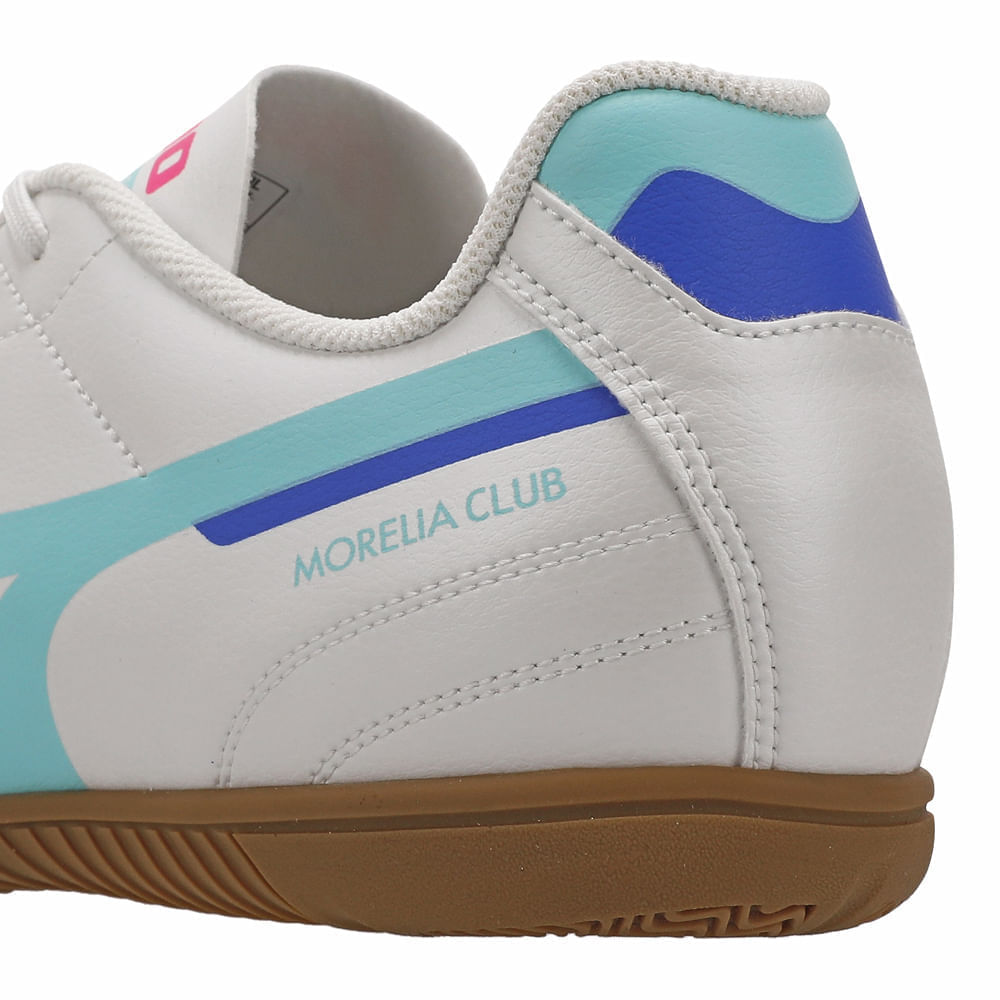 Miniatura Chuteira Futsal  Mizuno Morelia Club IN Masculina 38 Branco