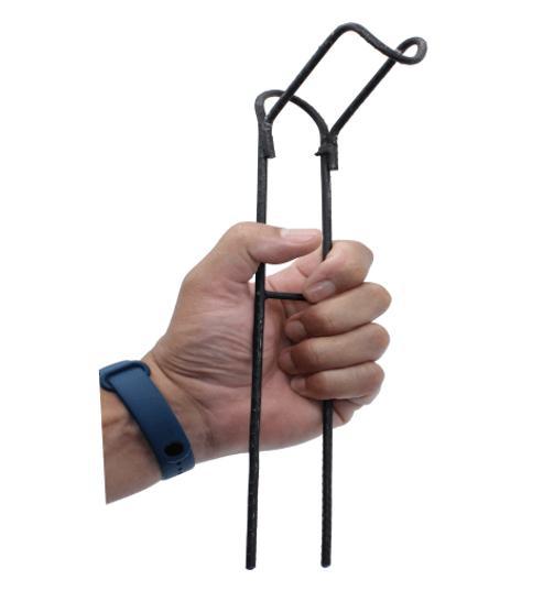 Miniatura Suporte Vara Para Pesca Pescaria De Barranco Molinete 28Cm
