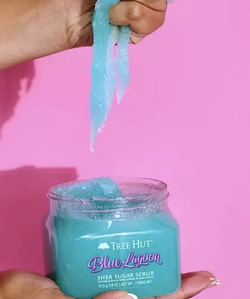 Miniatura Esfoliante Corporal Tree Hut Blue Lagoon 510g