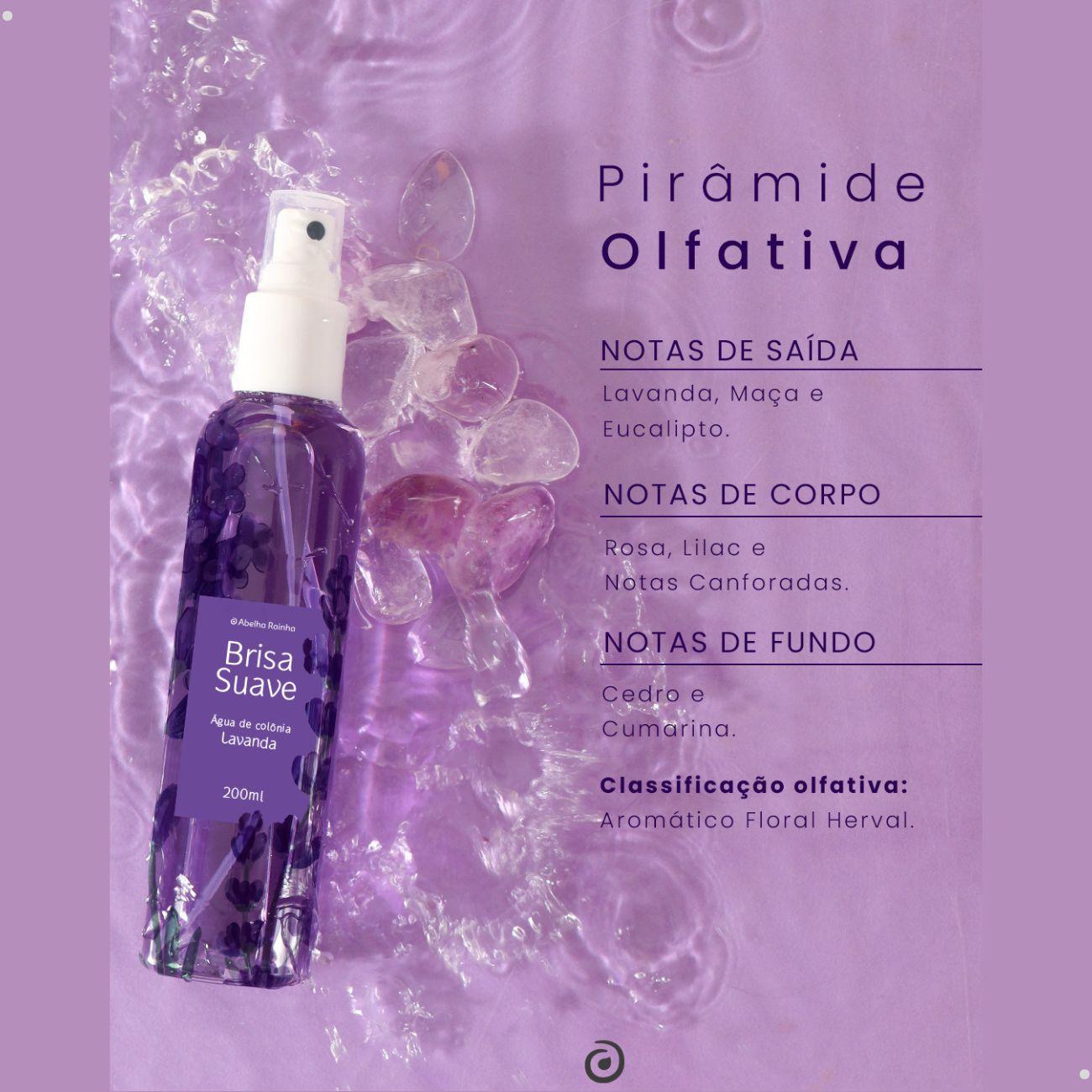 Miniatura Perfume Deo Colônia Brisa Suave Lavanda Pós Banho