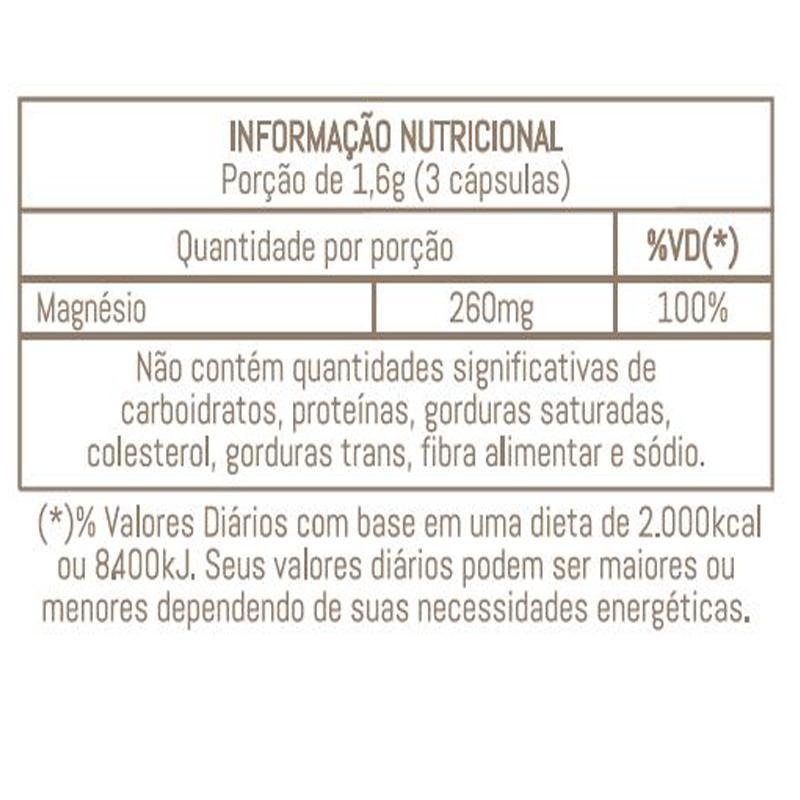 Miniatura Magnésio Dimalato Naiak 60 Cápsulas