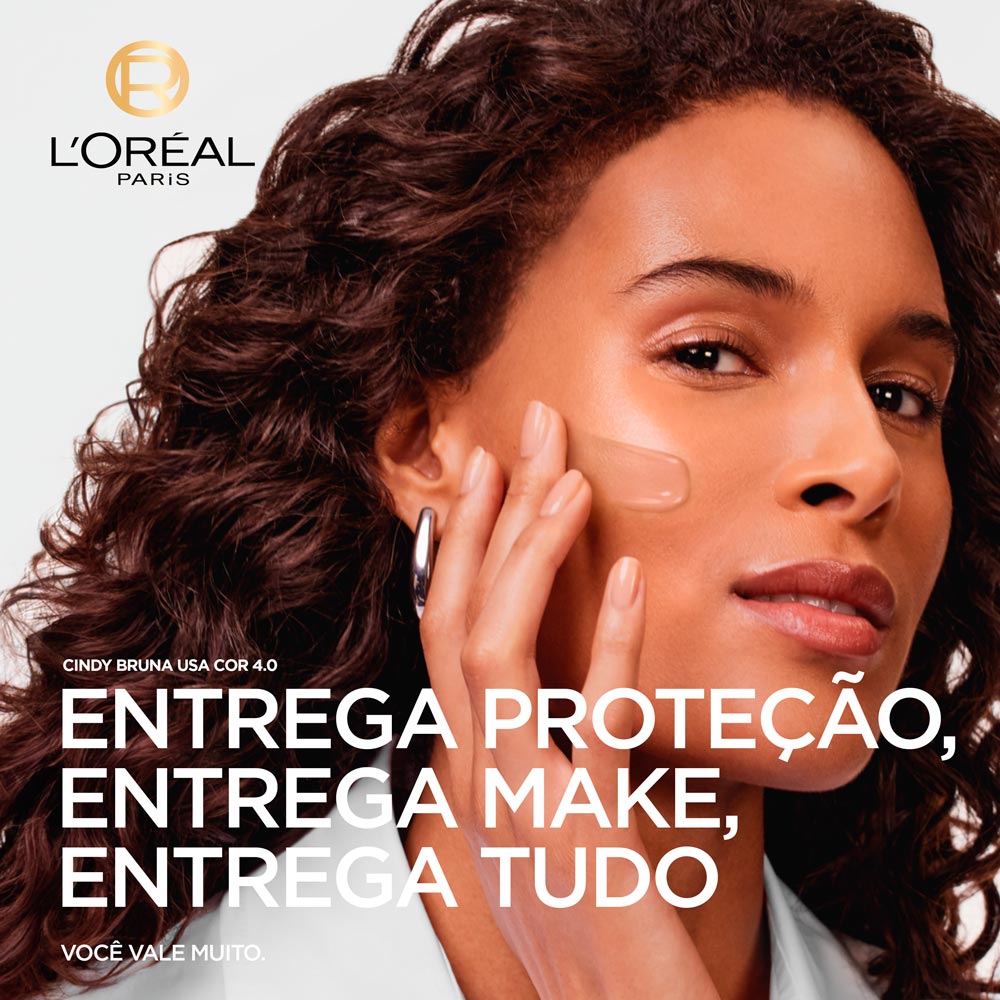 Miniatura Protetor Solar Facial L'Oréal Solar Expertise FPS 70 Efeito Make UP Cor 4.0 30g