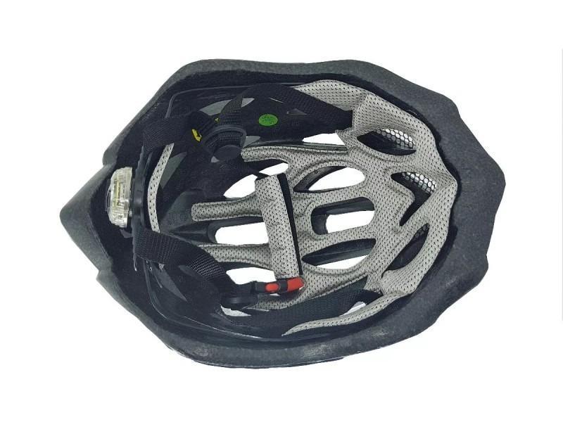 Miniatura Capacete Ciclismo Absolute Wild Branco Vermelho