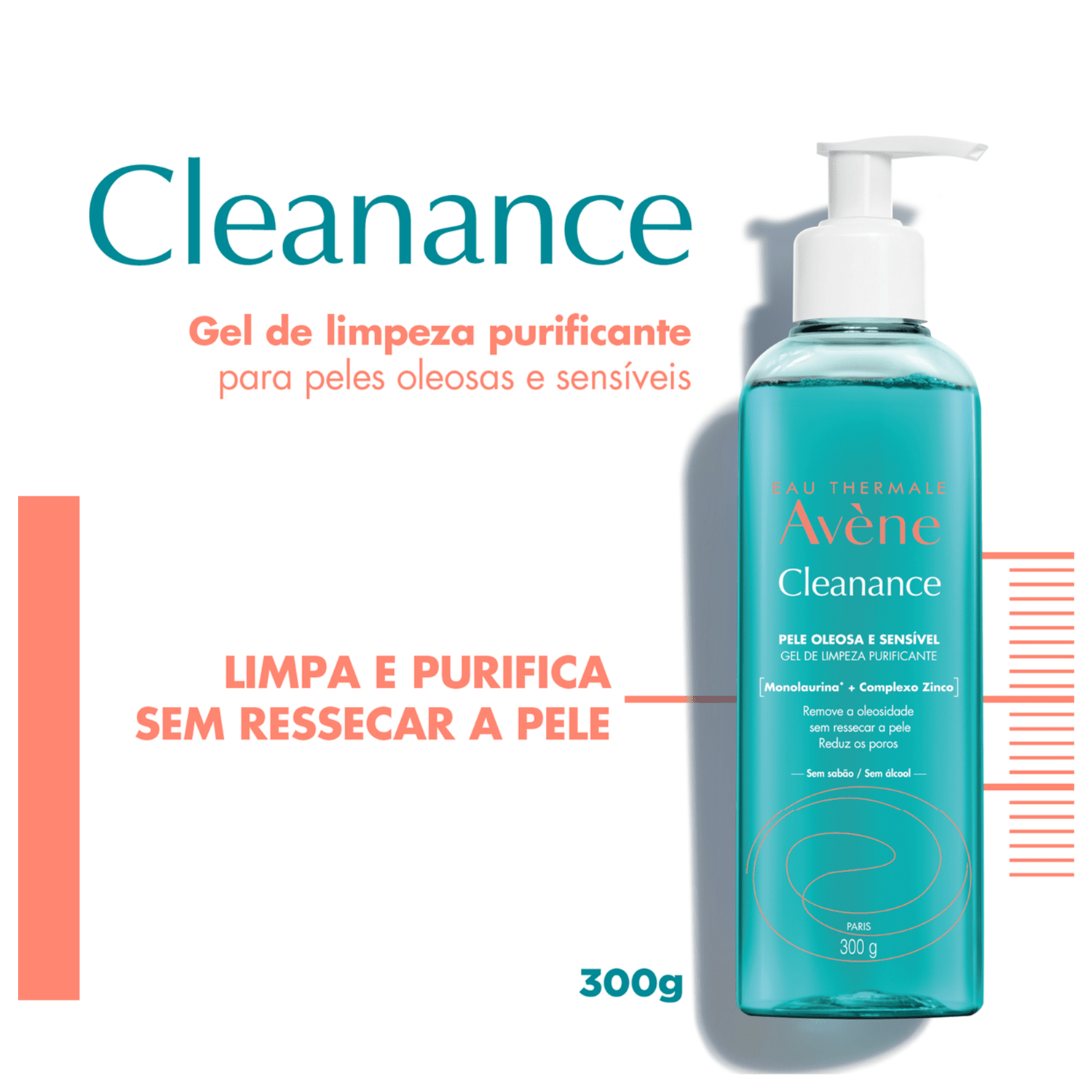Miniatura Avène Cleanance - Gel de Limpeza Facial 300ml