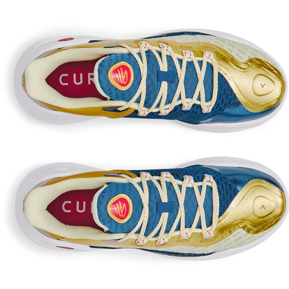 Tênis de Basquete Under Armour Curry 11 Championship Mindset 38 Multicolor