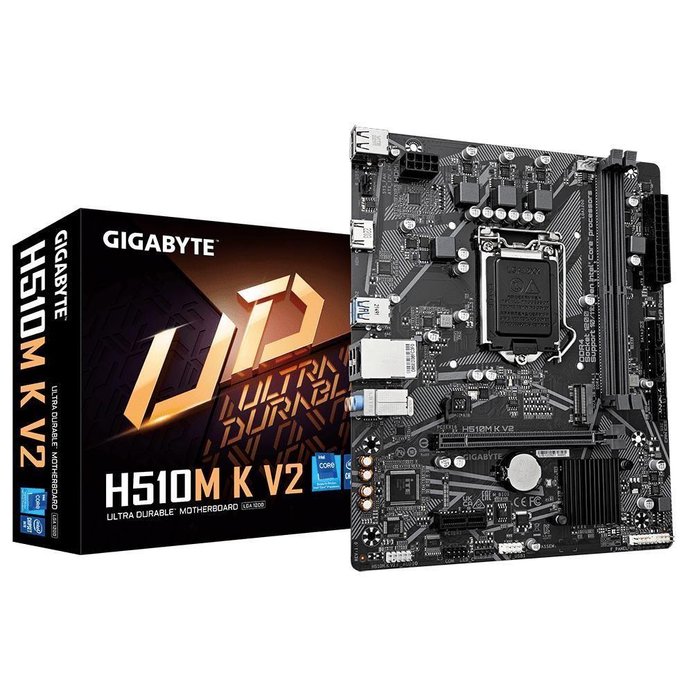 Miniatura Placa Mae Gigabyte Intel Lga (1200) Matx Ddr4 - H510m K V2 1.0