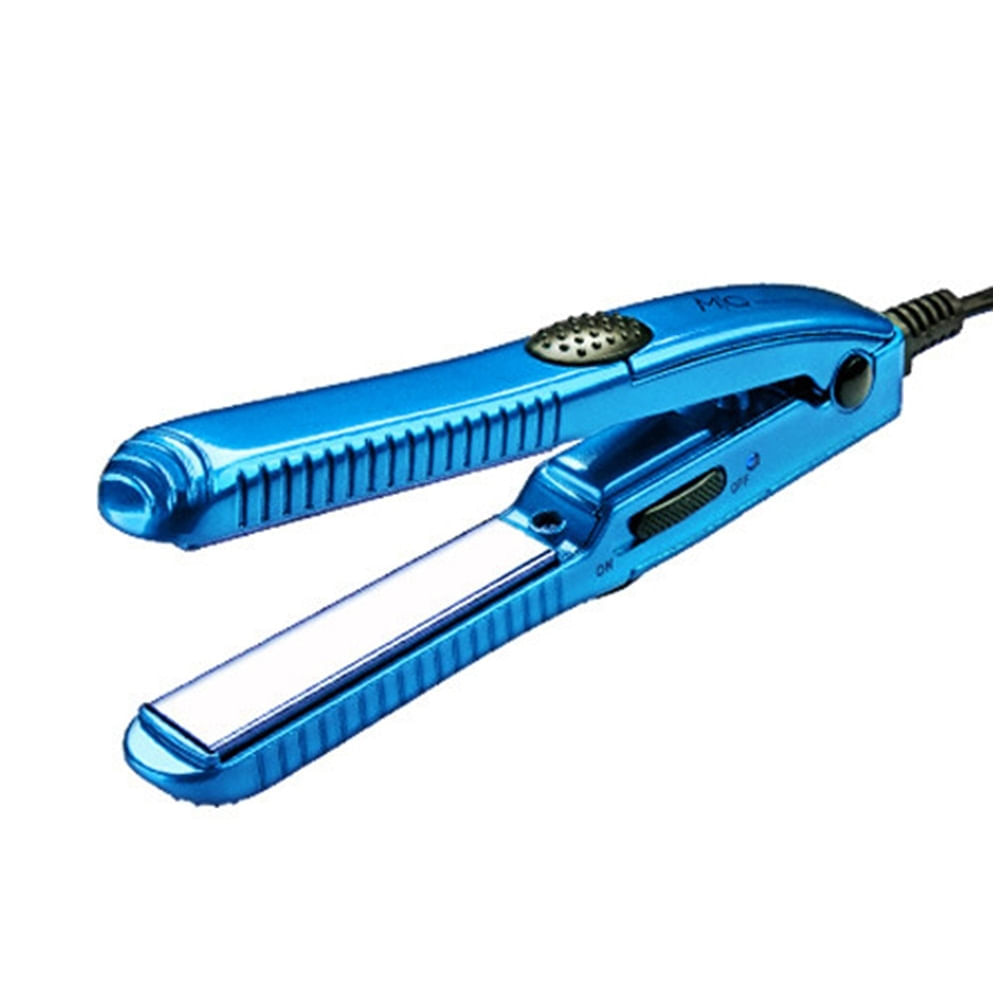 Miniatura Mini Chapinha De Cabelo Profissional MQ Titanium Azul Bivolt 204°c - bivolt (110v/220v)
