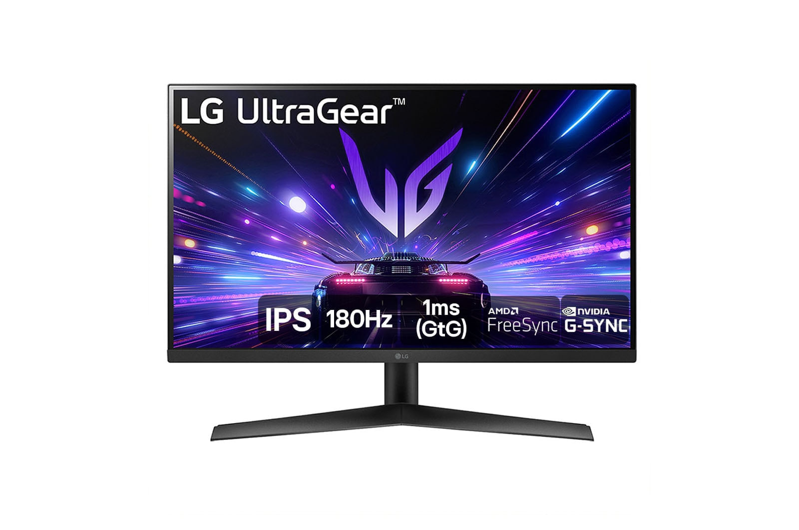 Miniatura Monitor Gamer LG UltraGear 27” IPS, 180Hz, 1ms (GtG), NVIDIA® G-SYNC® , AMD FreeSync™, HDR10, sRGB 99% - 27GS60F-B
