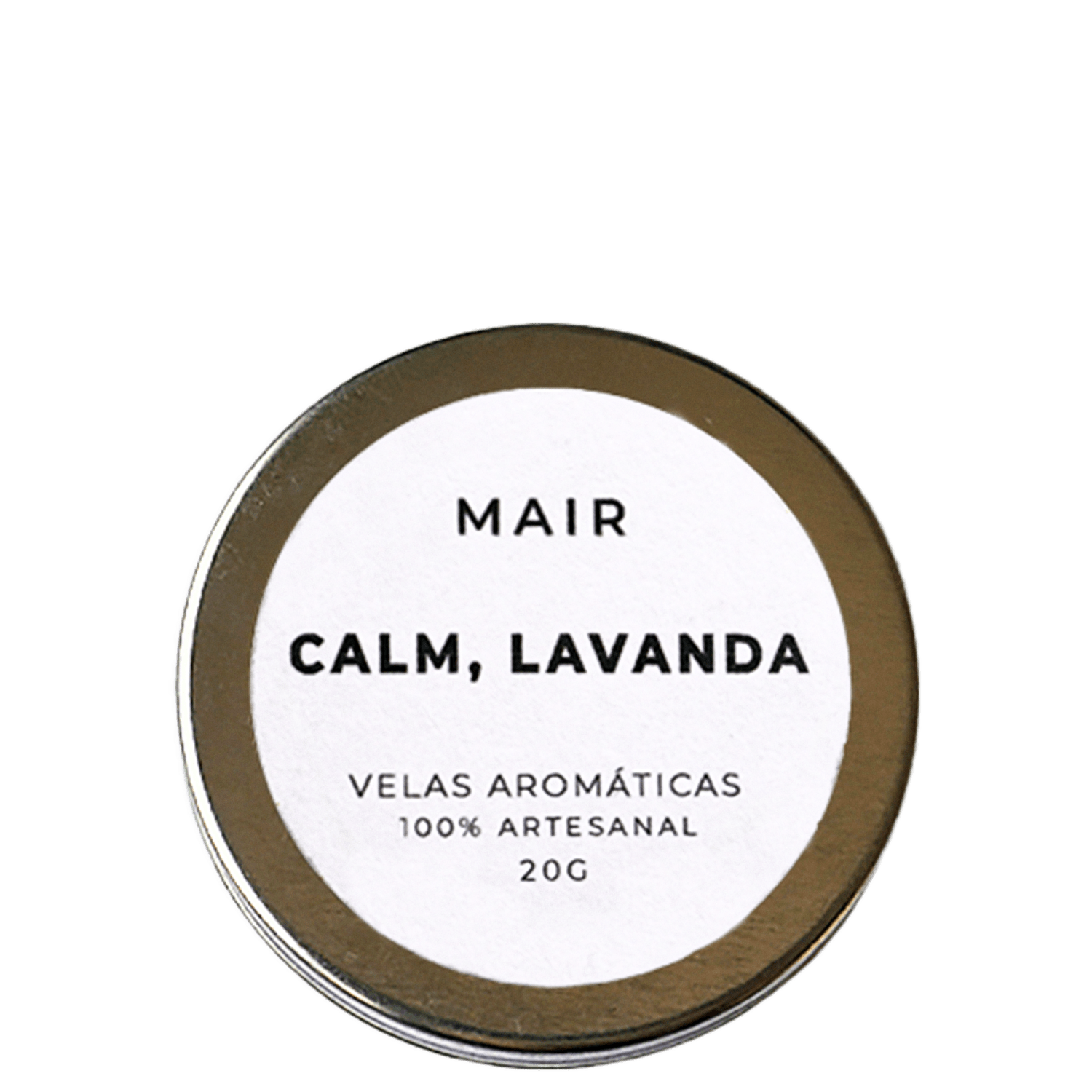 Miniatura Vela Aromática Mair Calm, Lavanda Mini 20g