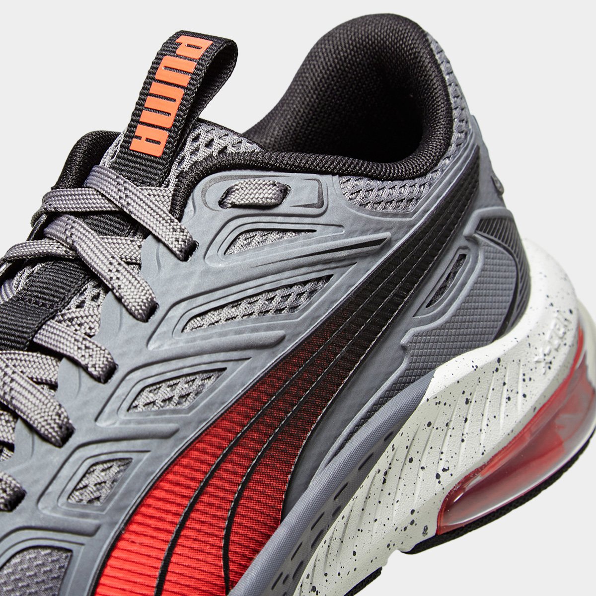 Tênis Puma X-Cell Lightspeed Masculino Cinza+Vermelho - 37