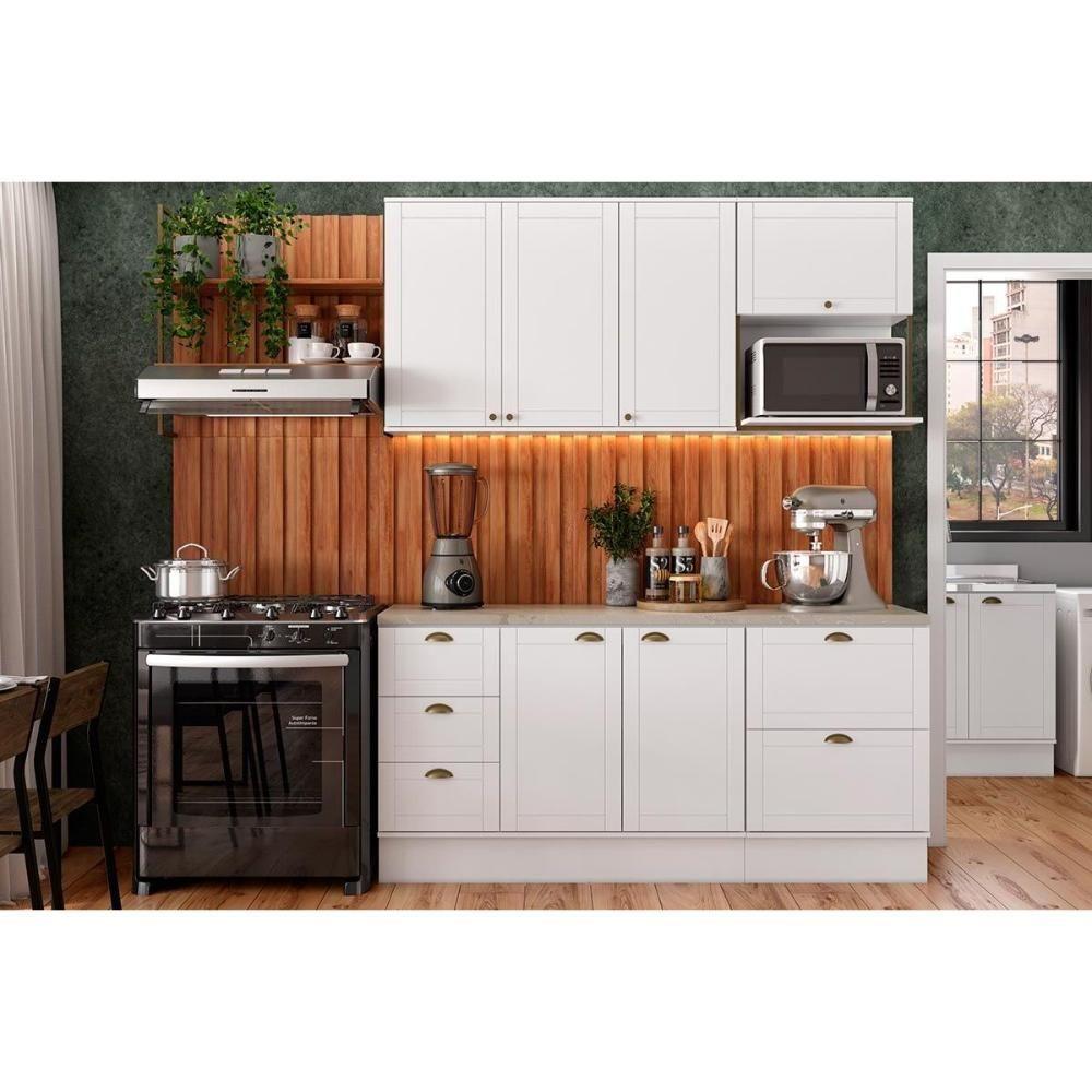 Miniatura Armário Aéreo Cozinha Modulado Bella 2605 Com 1 Porta 60cm Nogal Cinza