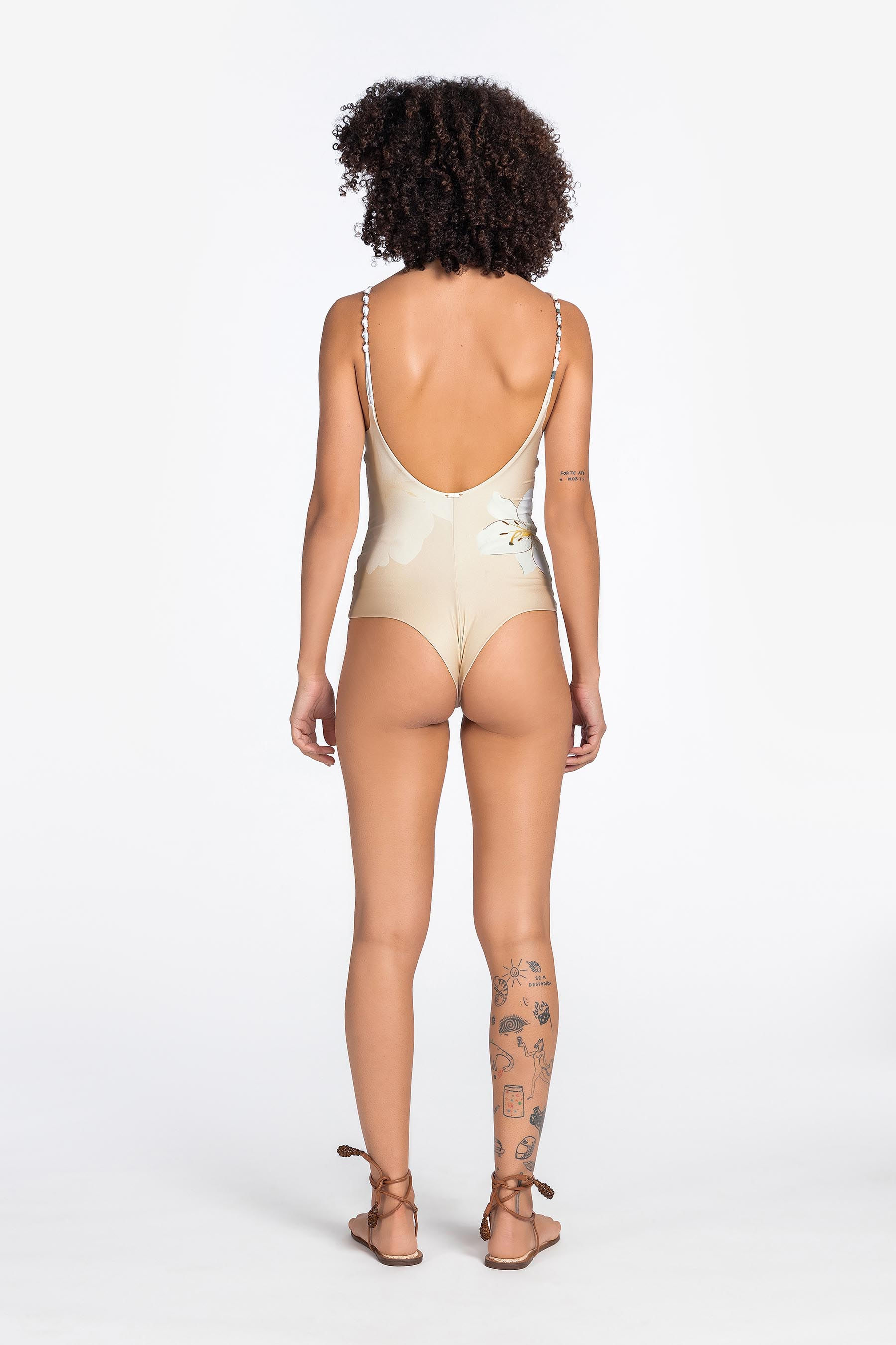Miniatura Maiô Halter Flourish - Flourish - LIVE! Amarelo - P