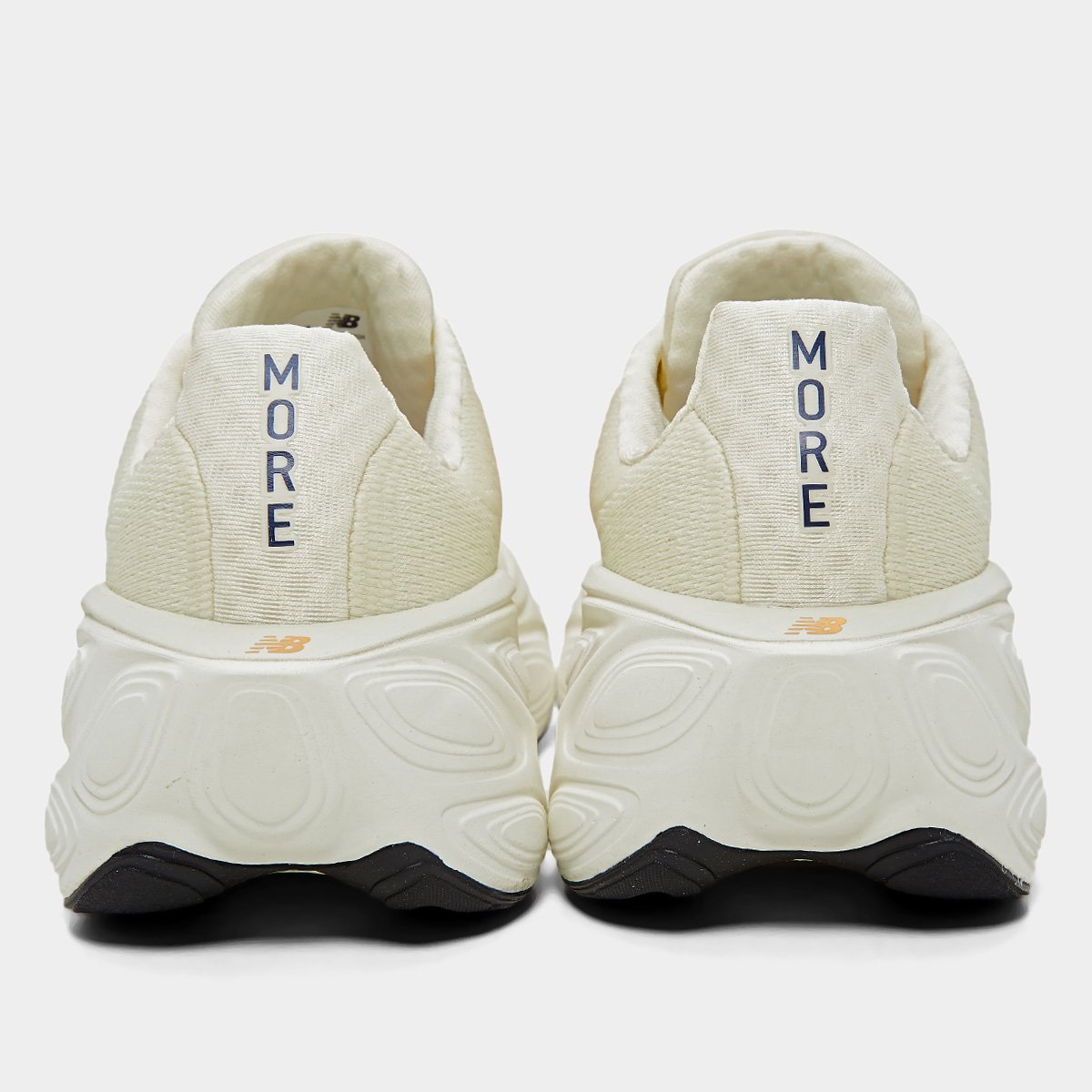 Miniatura Tênis New Balance Fresh Foam X More V5 Masculino Bege+Marinho - 38