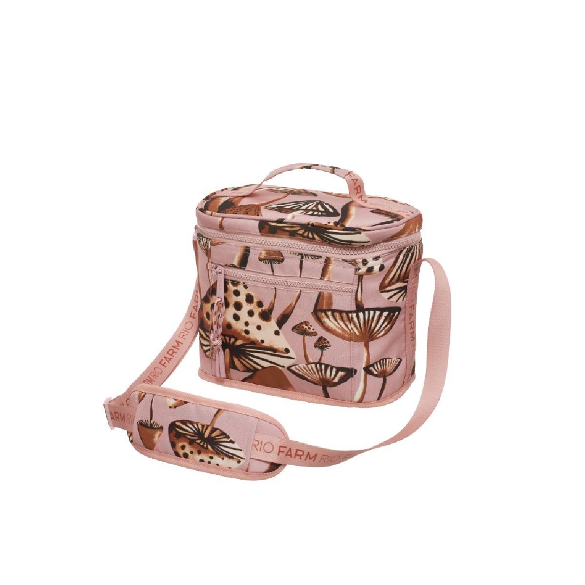 Miniatura Bolsa Mini Cooler Farm Farofa Cogumelo