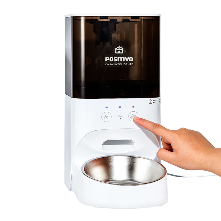 Smart Alimentador Pet Wi-Fi Positivo Casa Inteligente