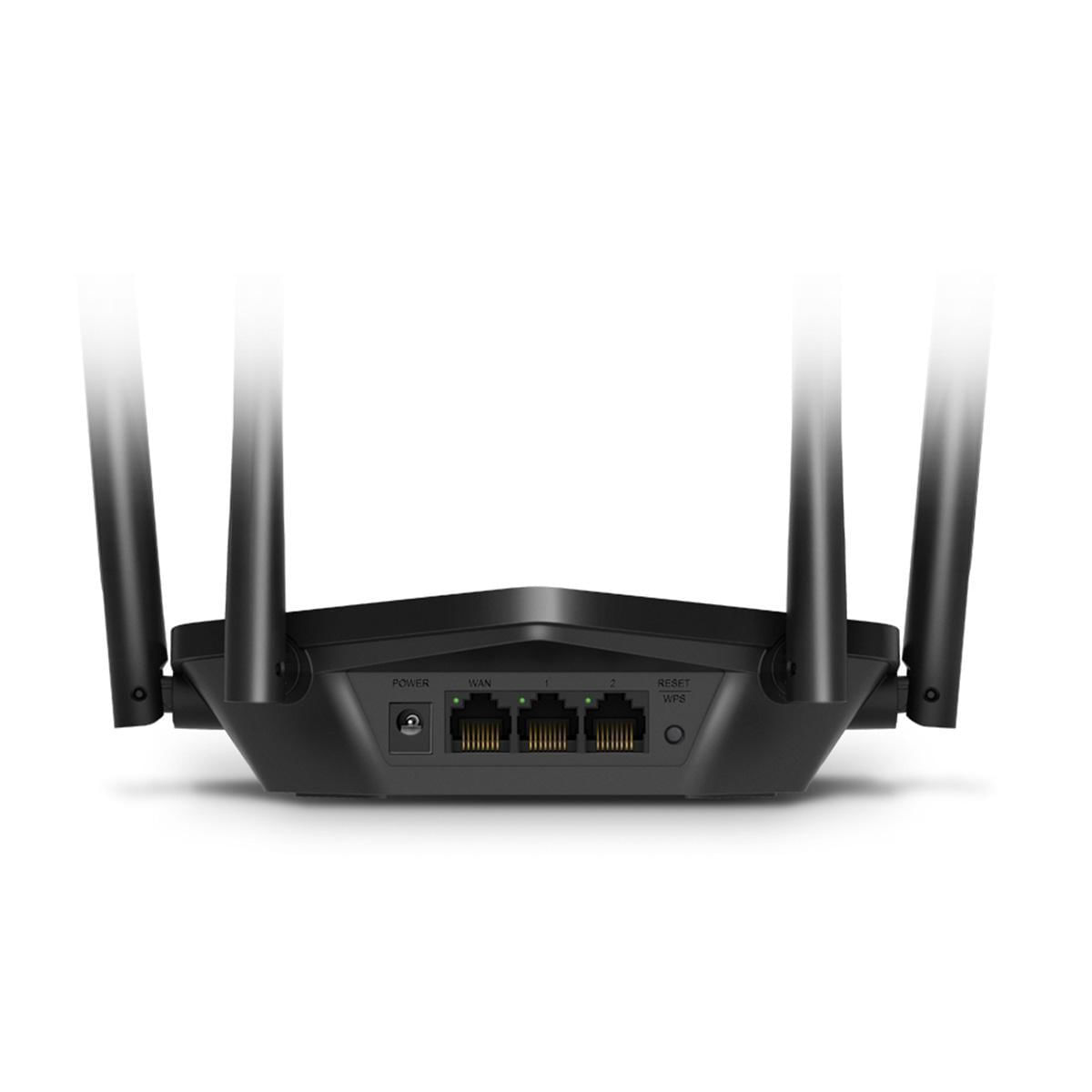 Miniatura Roteador Gigabit 10/100/1000 Wi-Fi 6 Ax1500 Dual Band Mr60X