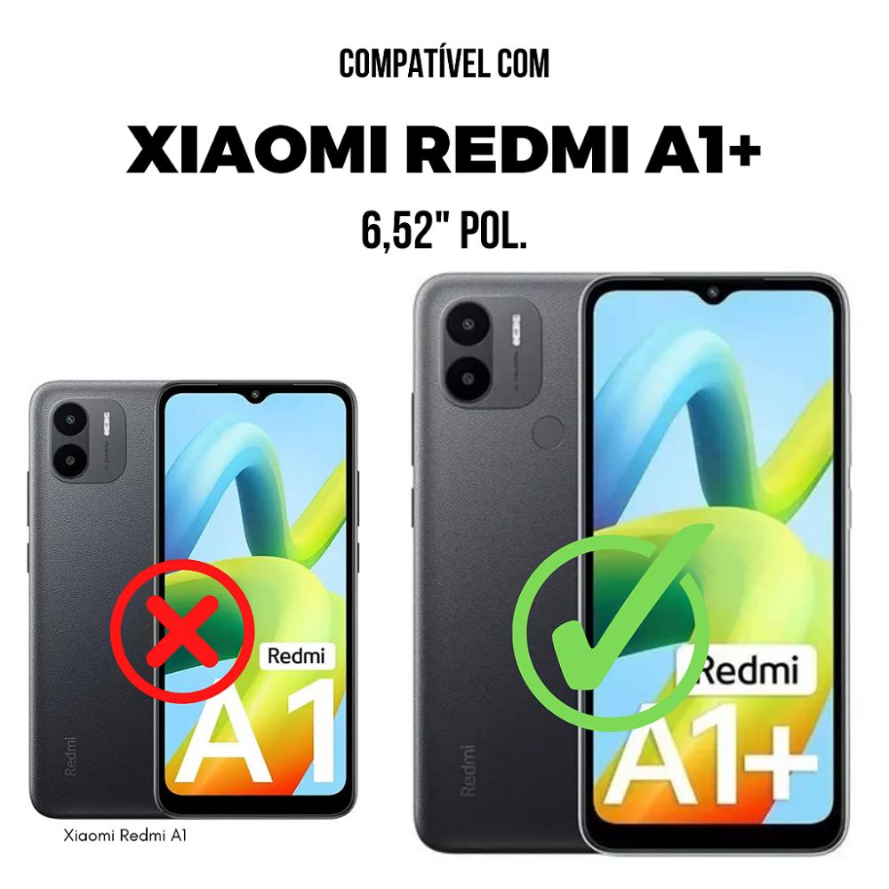 Miniatura Película para Xiaomi Redmi A1+ - Traseira de Fibra de Carbono Preta - Gshield