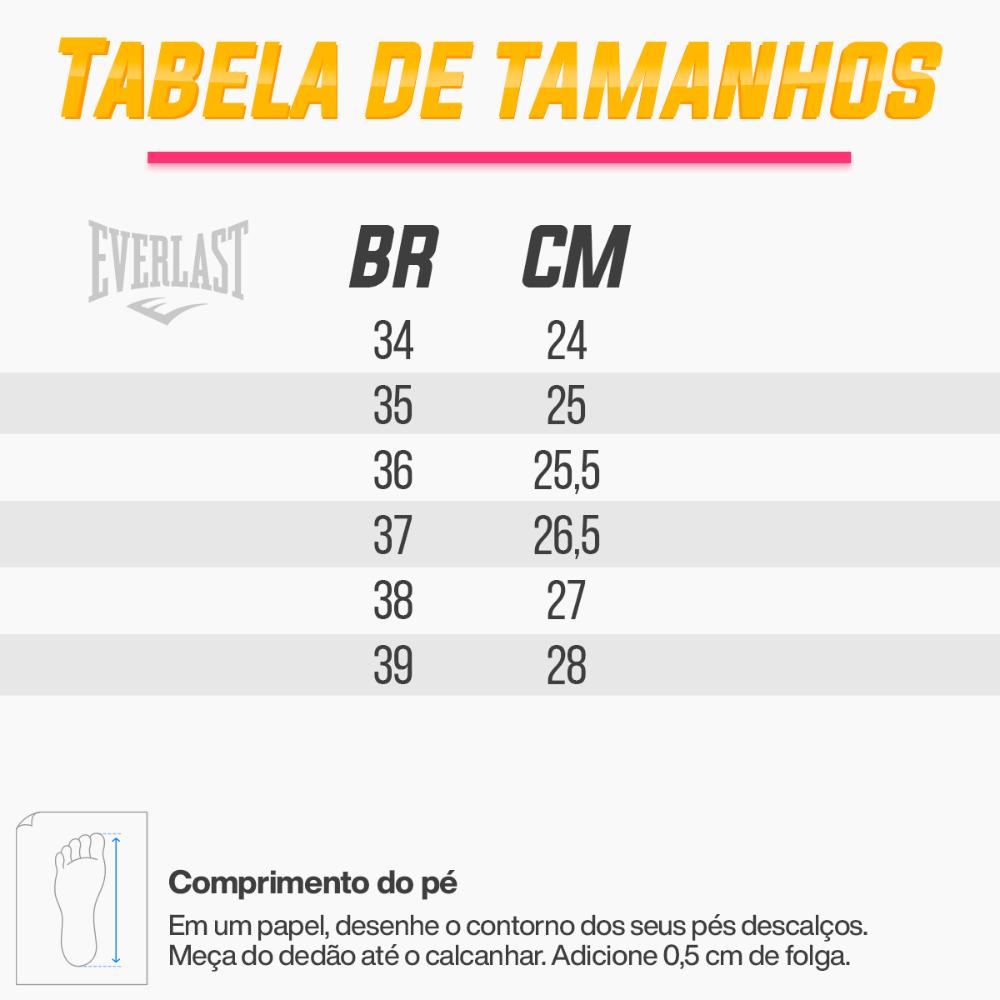 Miniatura Tênis Everlast Force 2 Feminino Bege / Dourado - 34