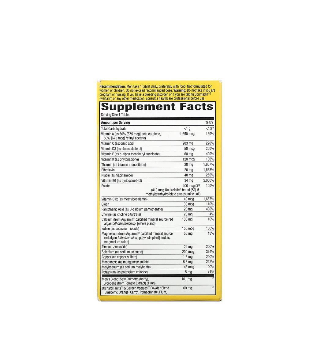 Miniatura Multivitamínico Ultra Potente 60 Tabletes + Saúde + Energia