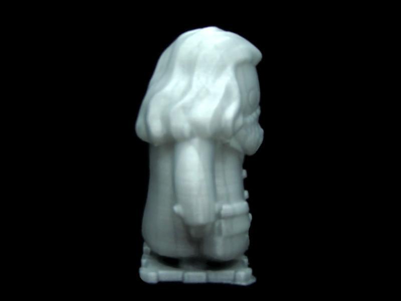Miniatura Estatueta Prata Rubeus Hagrid - 8cm x 7cm x 4cm