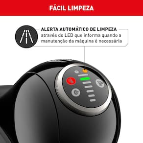 Máquina de Café Arno Nescafé Dolce Gusto Genio S Plus DGS2 Multi bebidas, Digital e Automática - Preta 110V
