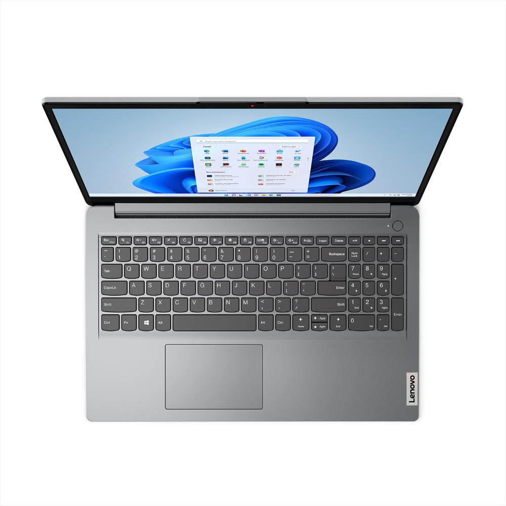 Notebook Lenovo IdeaPad 1i Celeron + Microsoft 365 Personal 4GB 128GB SSD W11 15.6" 82QH0007BR