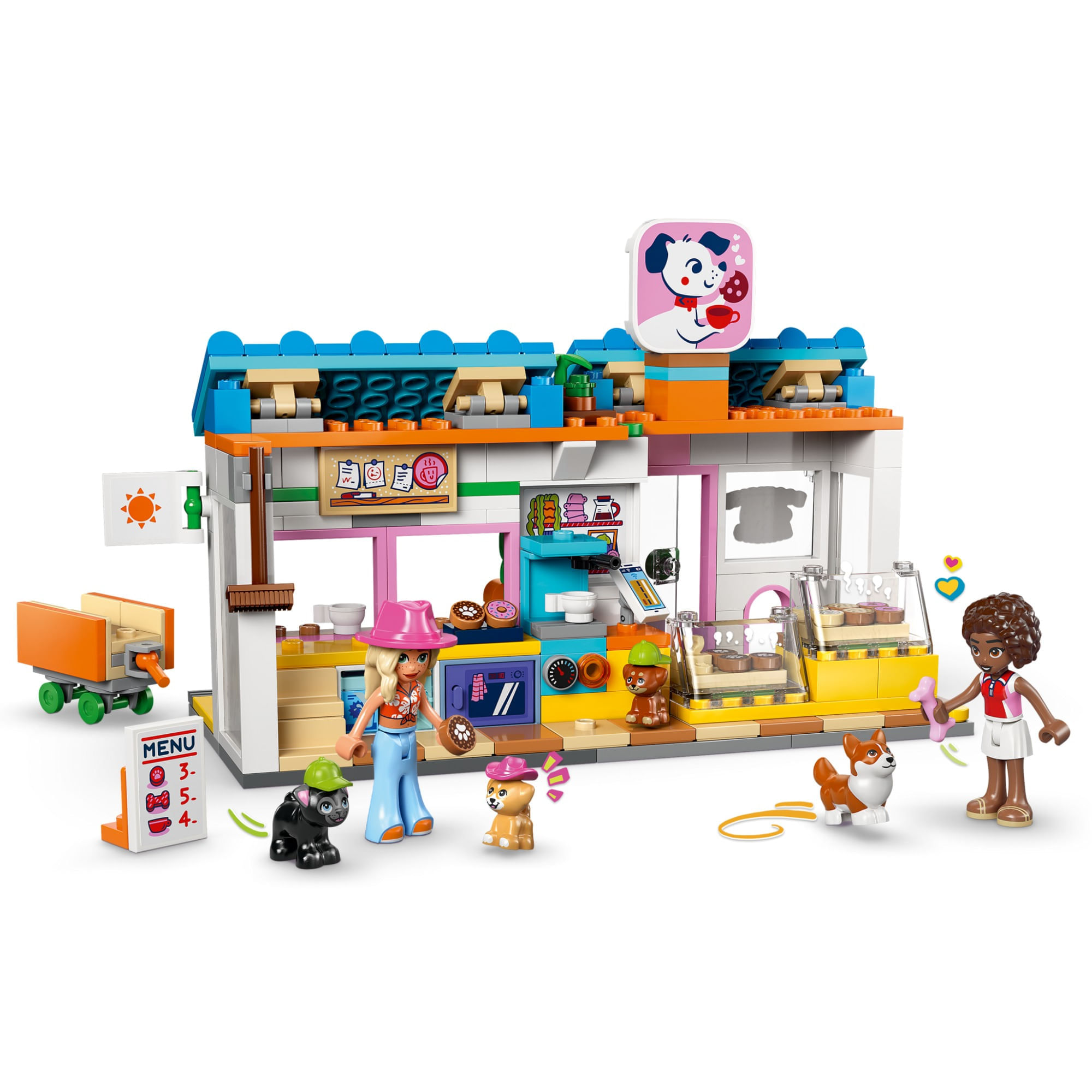 Miniatura LEGO® Friends - Padaria de Petiscos para Cães