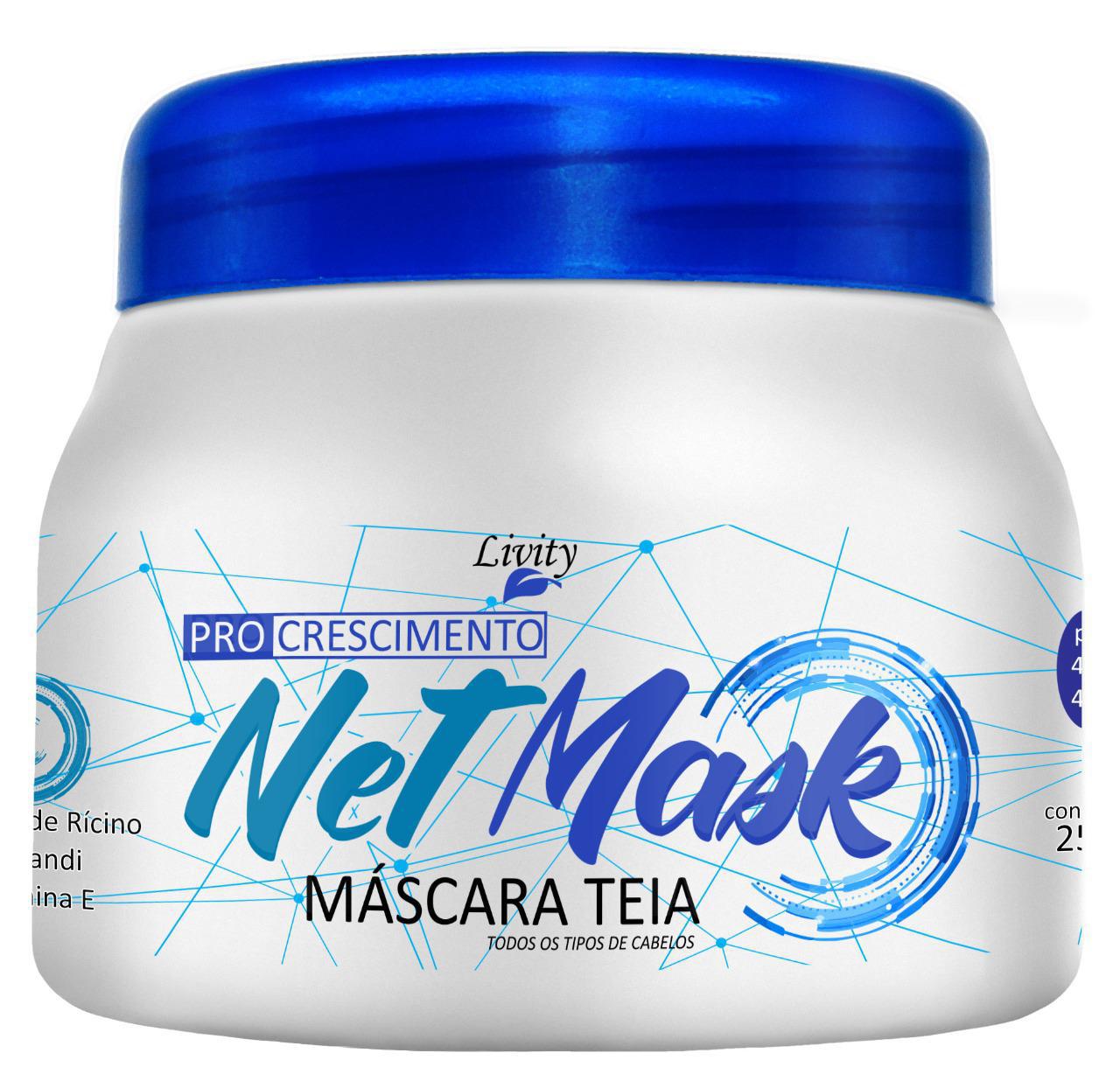 Miniatura Máscara Pro Crescimento Net Livity - Hidratação Intensa 250g
