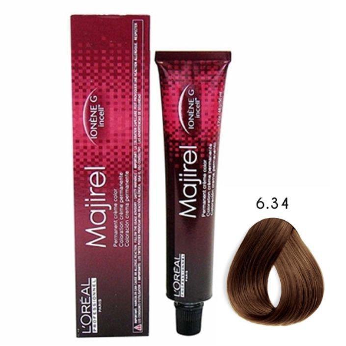 Miniatura Coloração 6.34 Louro Escuro Dourado Acobreado 50G L'Oreal