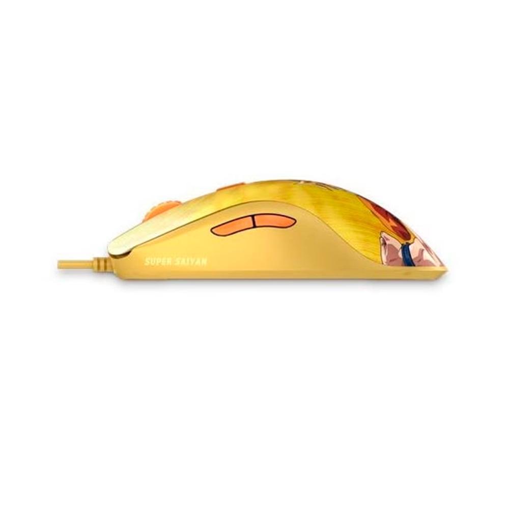 Miniatura Mouse Gamer Akko Dragon Ball Super Saiyajin Gold Ag325 Usb