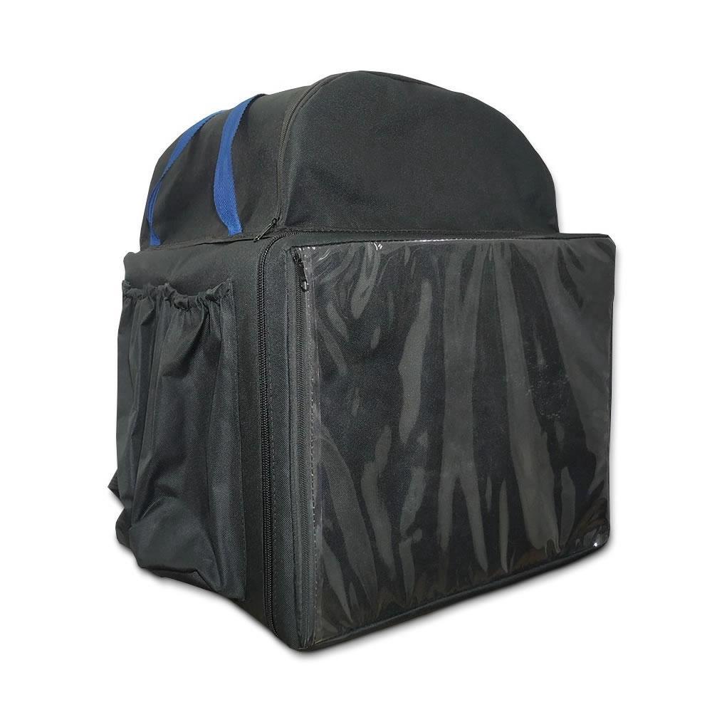 Mochila Bag Motoboy Entregas Moto 45 Litros Com Isopor