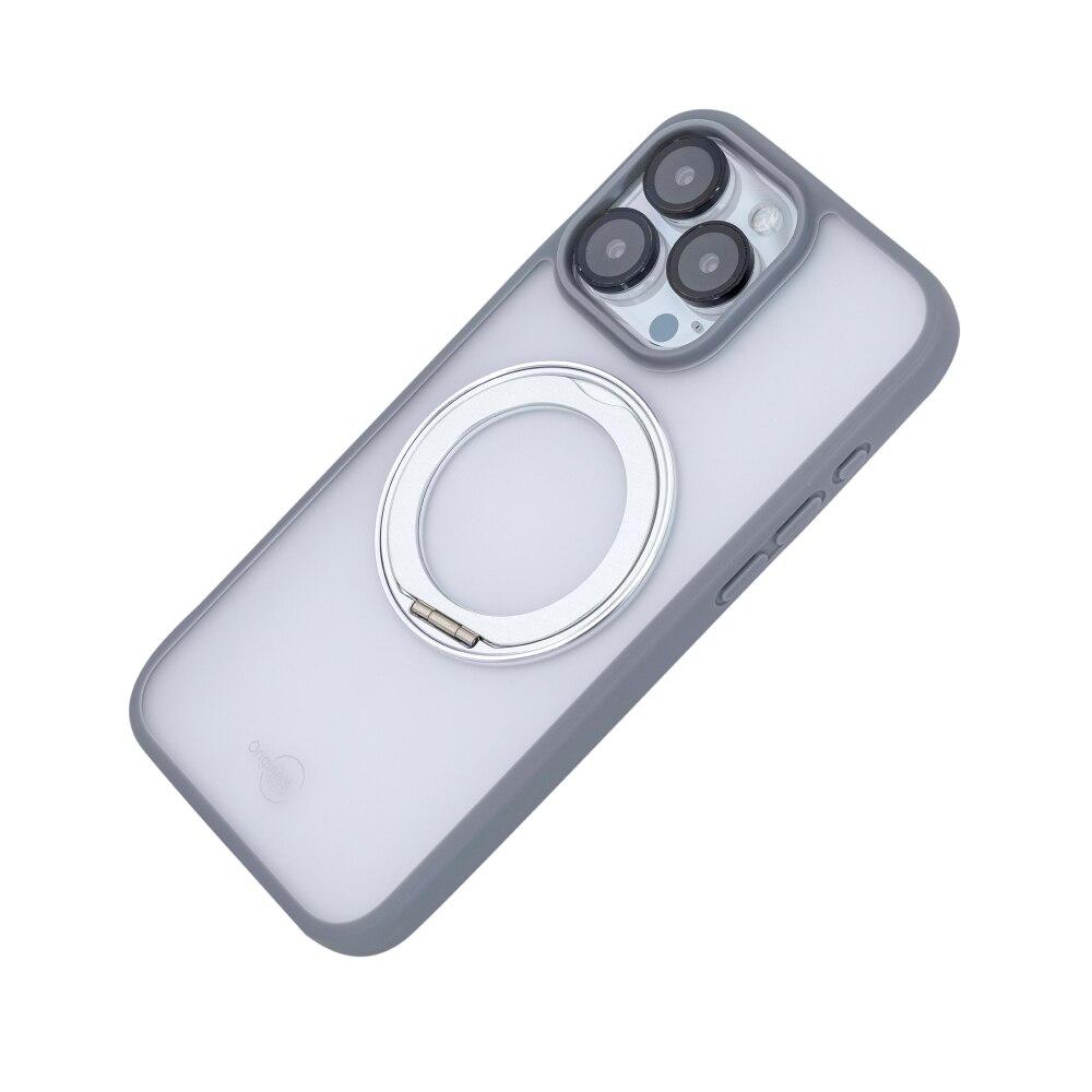 Capa iPhone 16 Pro Max Originais iPlace, Stand Cinza