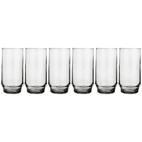Miniatura Conjunto de Copos Nadir Lights em Vidro 300 ml – 6 Peças
