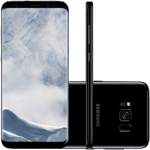 Miniatura Smartphone Samsung Galaxy S8 Dual Chip Preto 64GB Tela 5.8