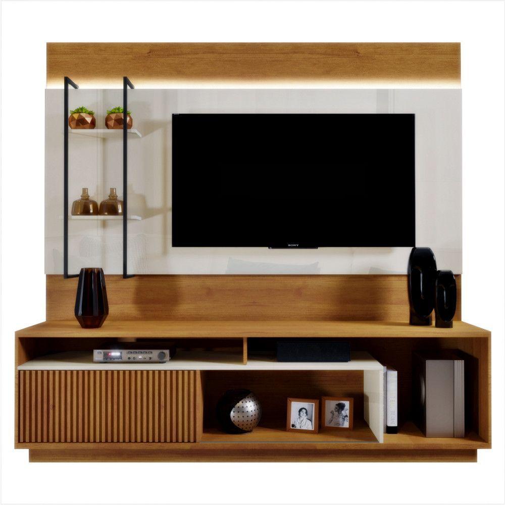 Miniatura Home Granada Com Led Mavaular Para Tv De Até 65"