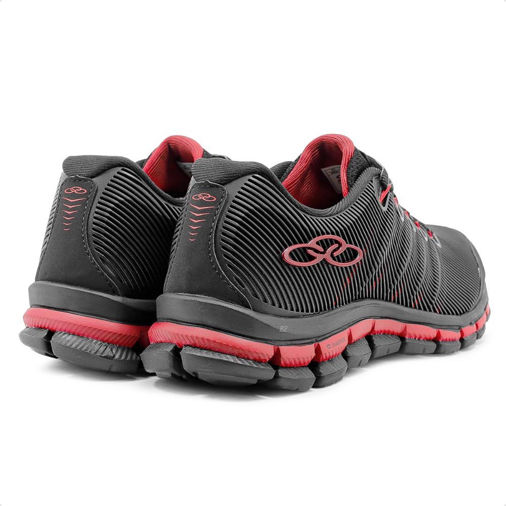 Miniatura Tenis Olympikus Dynamic Masculino Preto / Vermelho - 39