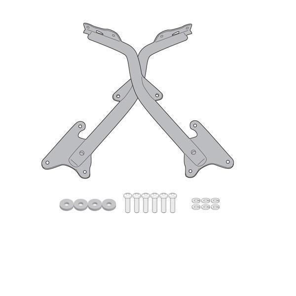 Miniatura Kit Givi Bau Obkn42A+Base+Suporte 1179F Africa Twin 1100 21+