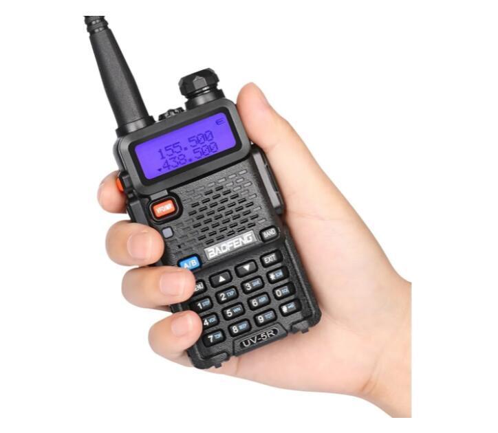 Miniatura Radio Comunicador Ht Walk Talk Baofeng Dual Band Uv-5R