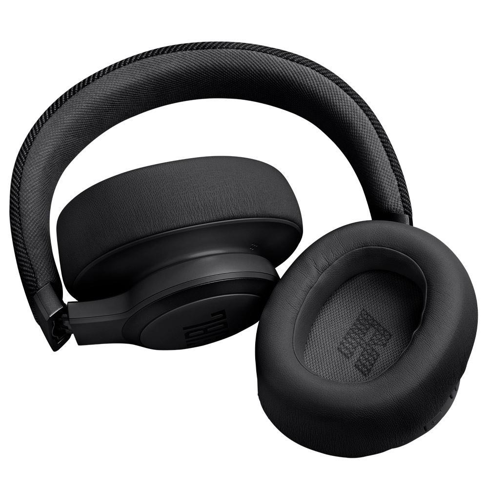 Miniatura Fone de Ouvido Bluetooth JBL Live 770NC Headphone Preto