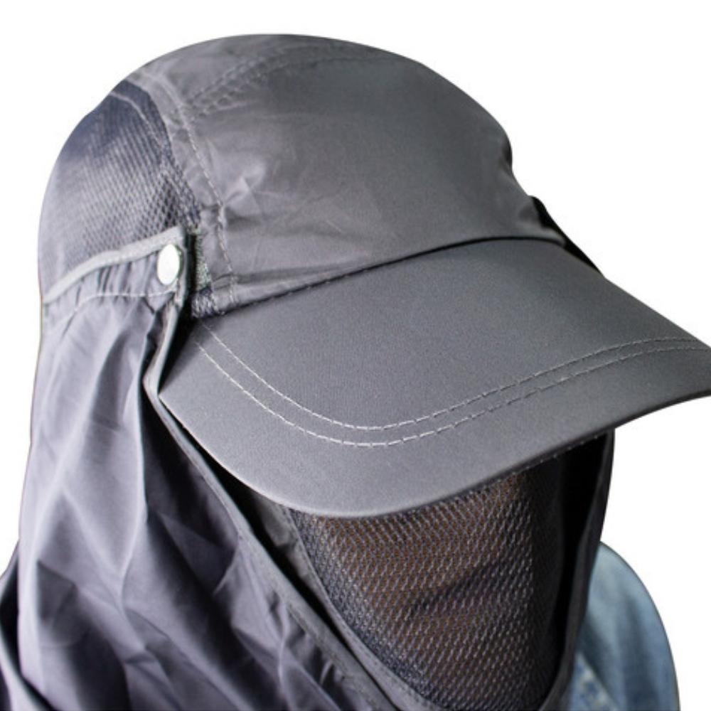 Miniatura Boné Chapéu Pesca Caminhada Com Proteção Uv Mosquito Unissex