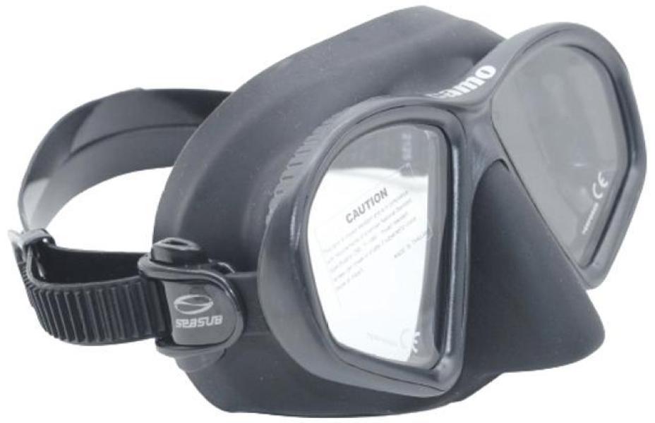 Miniatura Mascara E Snorkel Respirador Kit Mergulho Camo Seasub Oculos