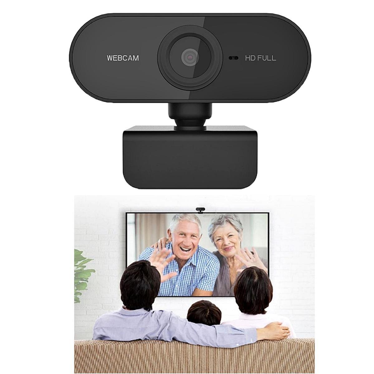 Miniatura Webcam Para Computador Notebook Com Microfone Embutido