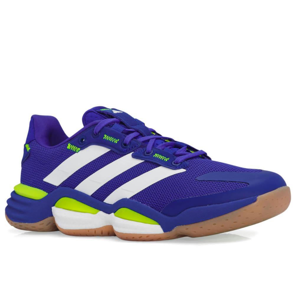 Miniatura Tênis Adidas Stabil 16 Azul e Branco 37